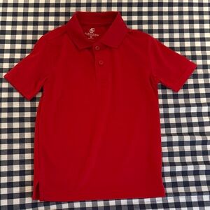 Class Club Red Kids Polo Shirt